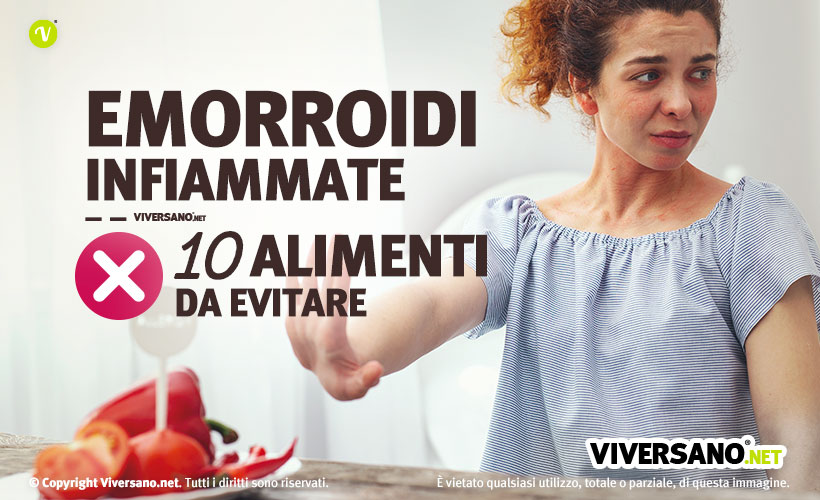 Immagine di copertina dell'articolo chiamato - 10 alimenti da evitare con le emorroidi