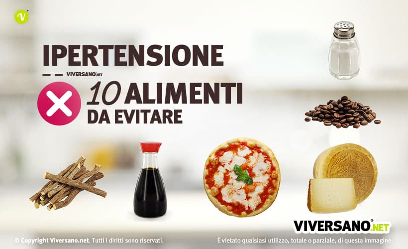 Copertina dell'articolo - 10 alimenti da evitare in caso di ipertensione