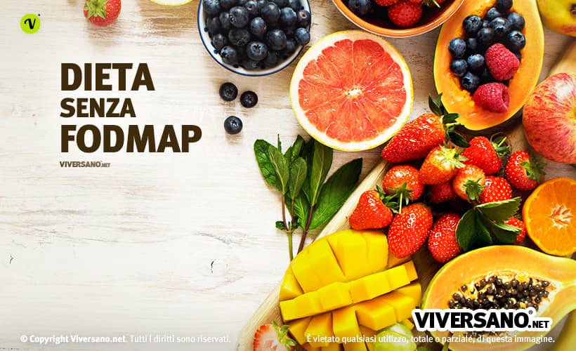 Insieme di alimenti a basso contenuto di fodmap