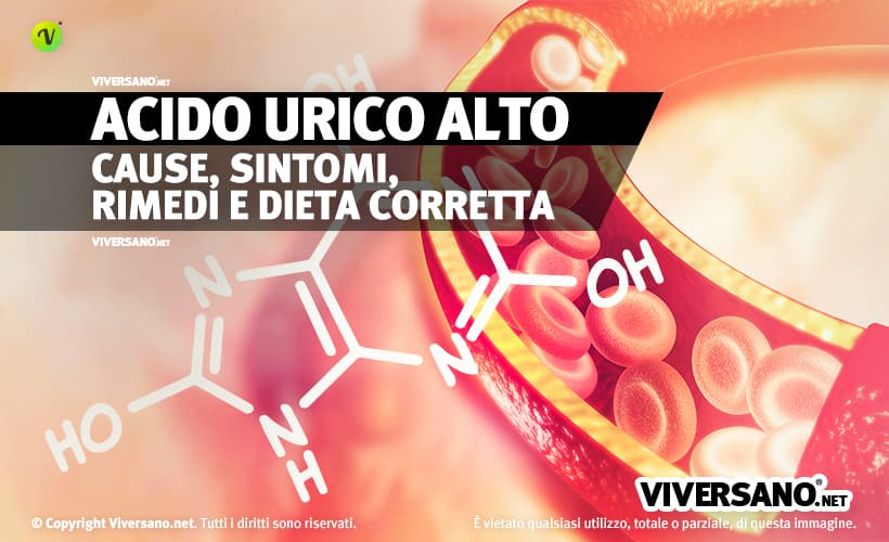 Immagine di copertina dell'articolo - Acido urico alto
