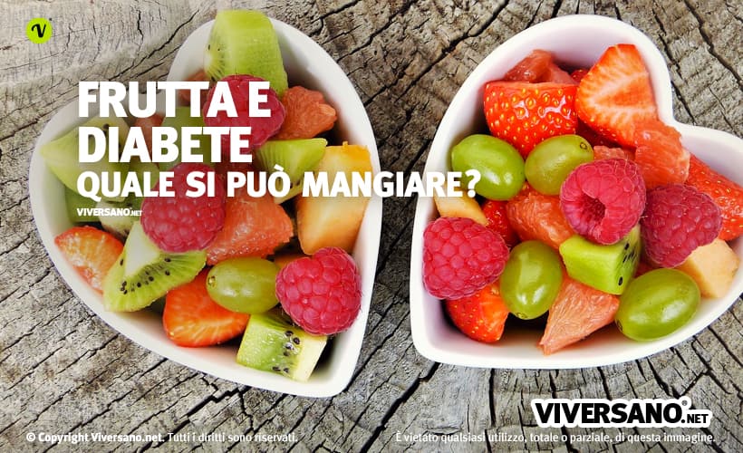 Frutta consigliata ai diabetici