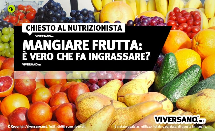 Cesto di frutta variegata