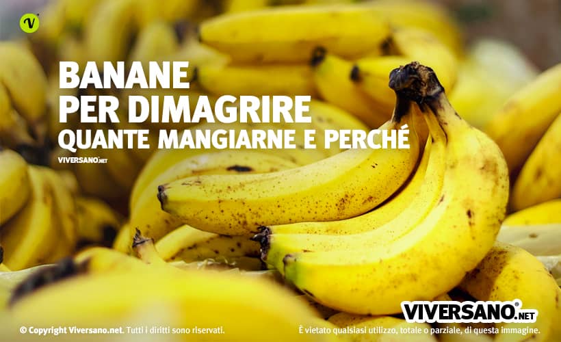 Le banane fanno ingrassare o dimagrire?