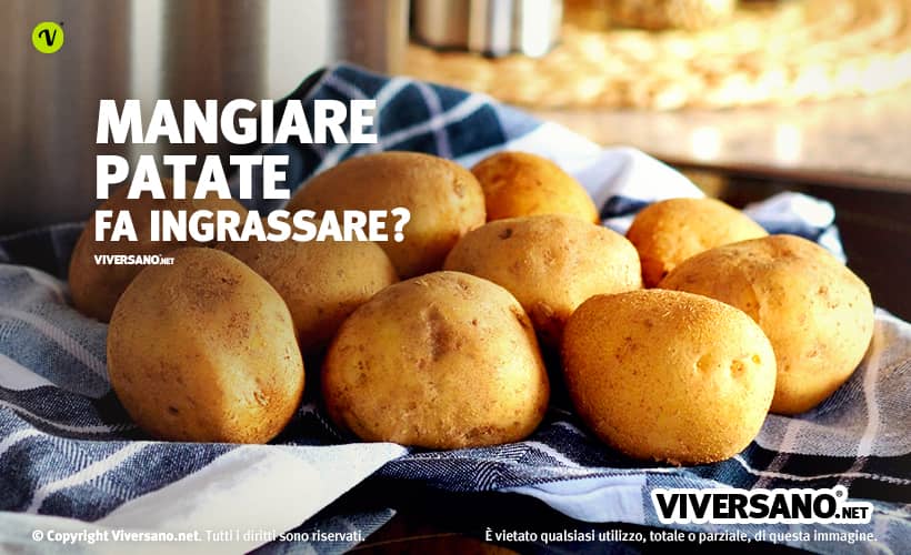 Le patate fanno ingrassare?