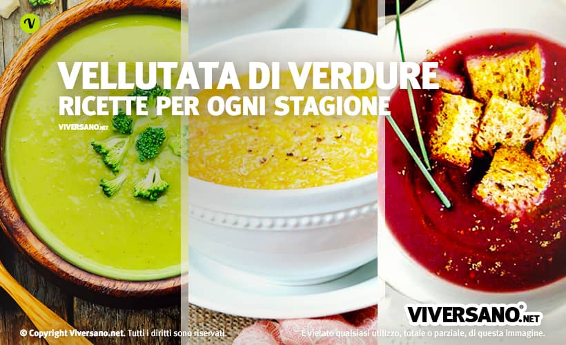Vellutate di verdura per ogni stagione