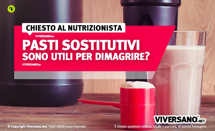 I pasti sostitutivi funzionano davvero per dimagrire?