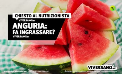 Anguria fresca tagliata a fette