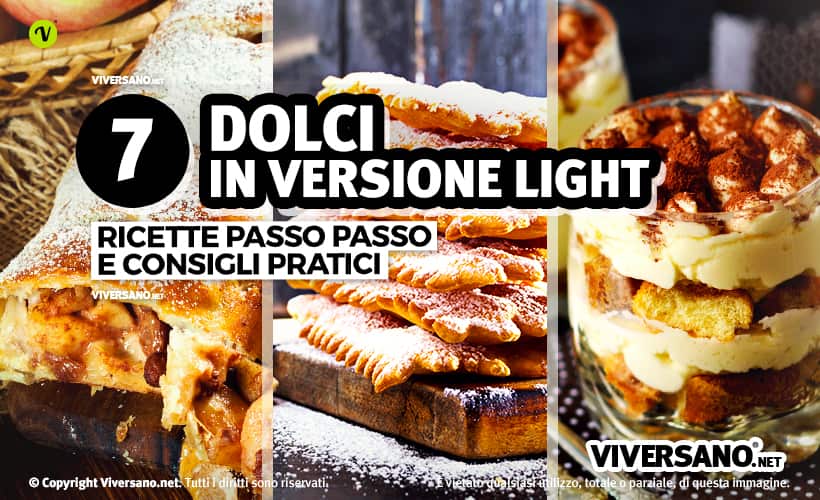 Dolci misti in versione light