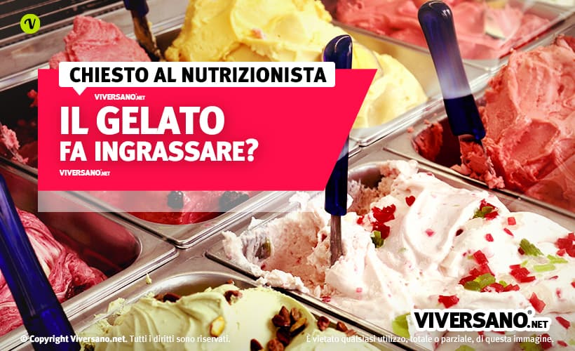 Insieme di gelati dai gusti variegati