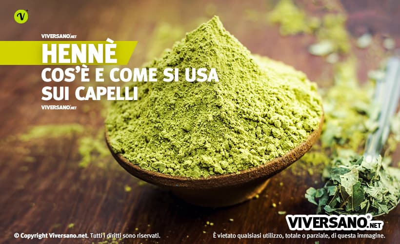 Polvere di henne neutro per capelli