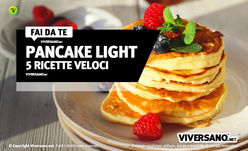 Pancake vegani ai frutti di bosco