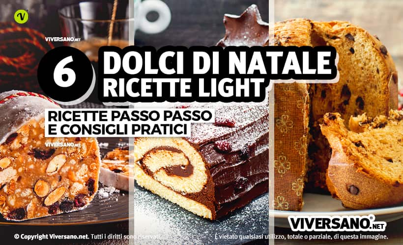 Dolci di natale in versione light