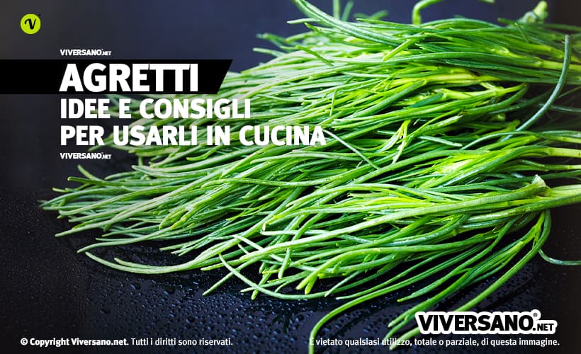 Agretti sfusi sopra un tavolo