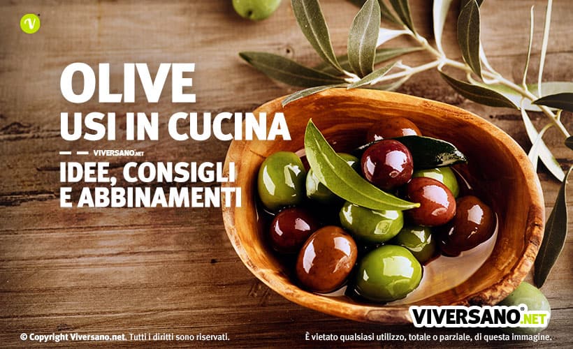 Olive sfuse in un contenitore sopra un tavolo