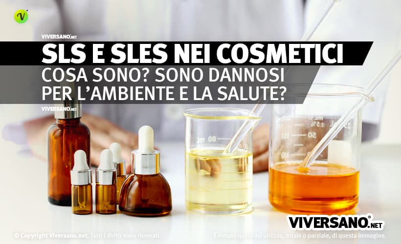 sles e sls sono ingredienti chimici nei cosmetici