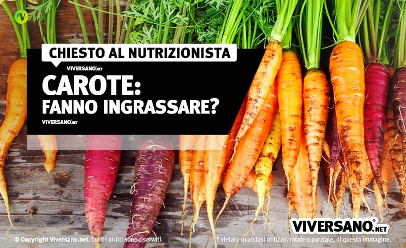 Carote sfuse di colori misti