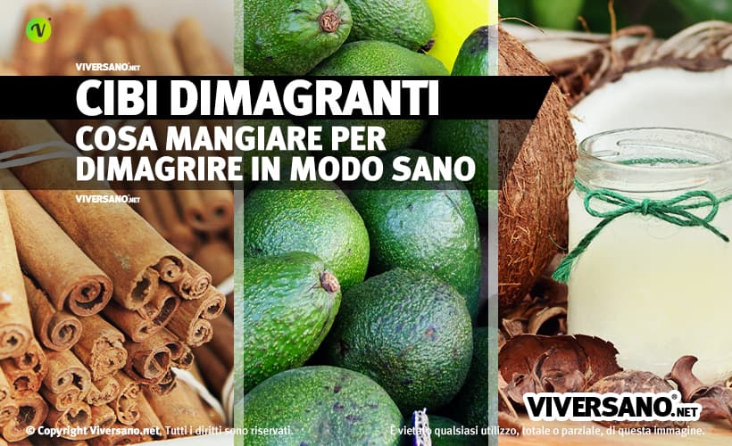 Cibi vari per dimagrire