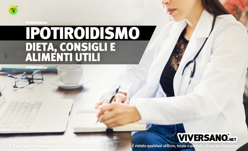 Nutrizionista prescrive dieta per ipotiroidismo