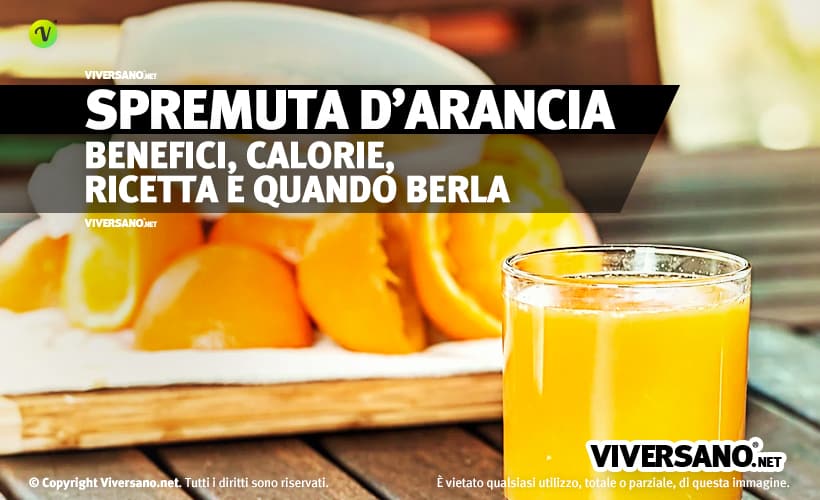 Spremuta di arancia e arance spremute