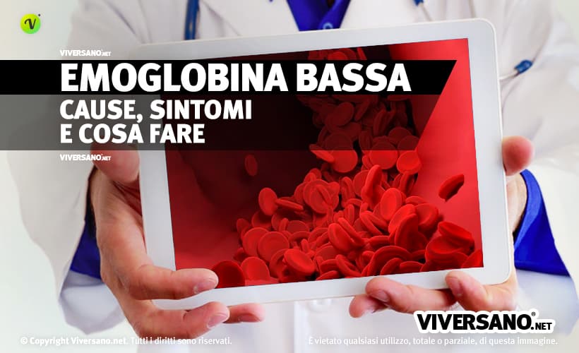 Emoglobina bassa nel sangue