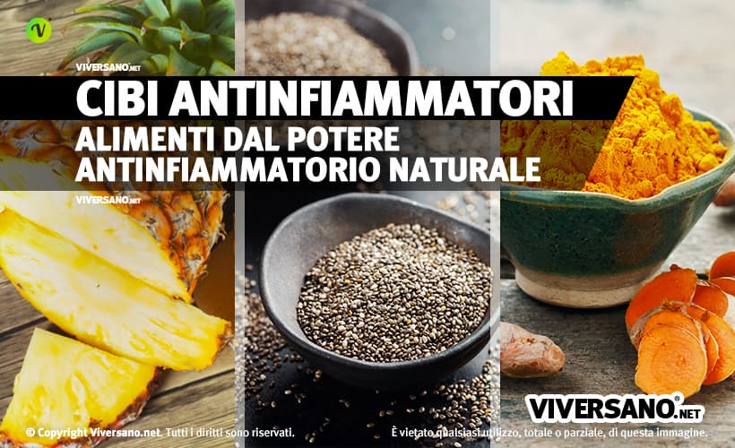 Alimenti antinfiammatori misti
