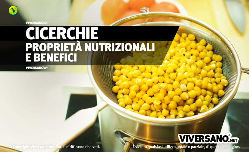Cicerchie sfuse in una pentola
