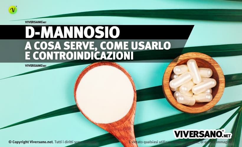 D mannosio in polvere e compresse