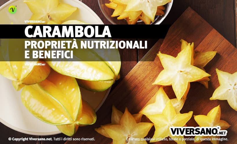 Carambola, il frutto esotico a forma di stella