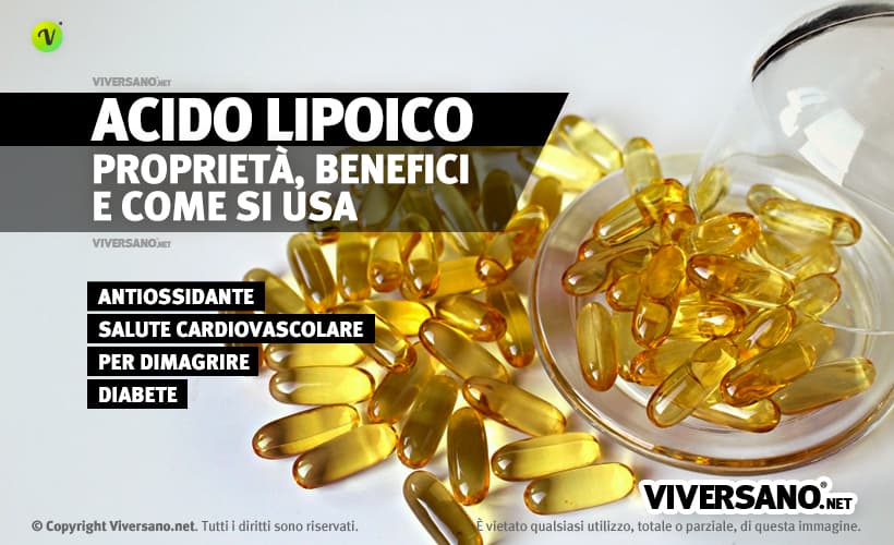 Compresse di acido lipoico sfuse