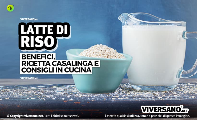 Bevanda di riso in una caraffa