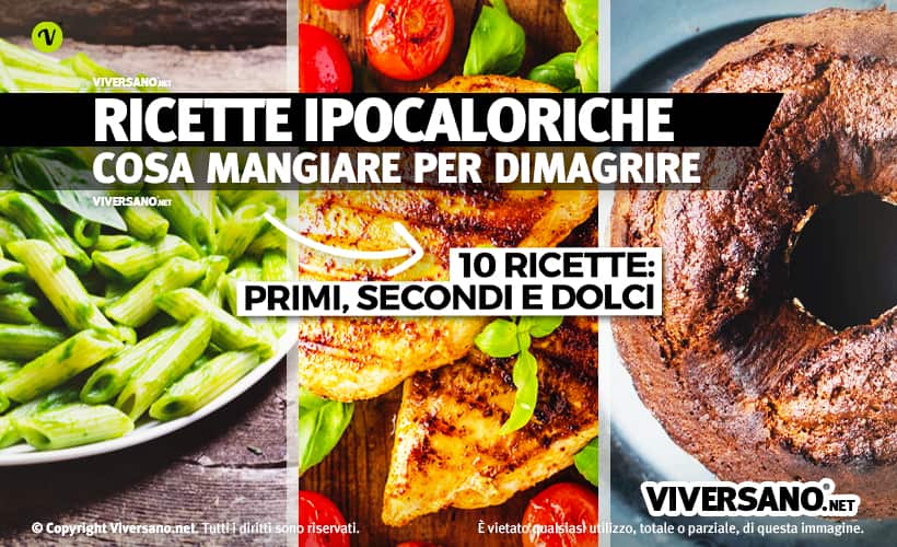 Ricette miste con poche calorie