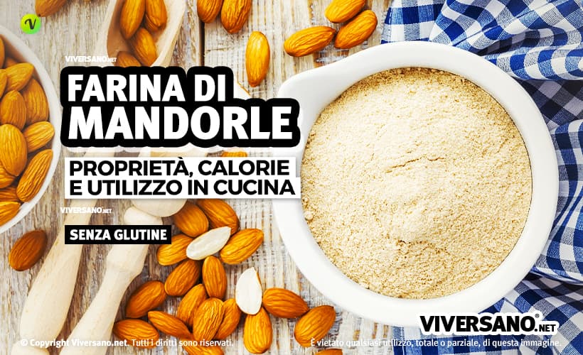 Farina di mandorle e mandorle sfuse