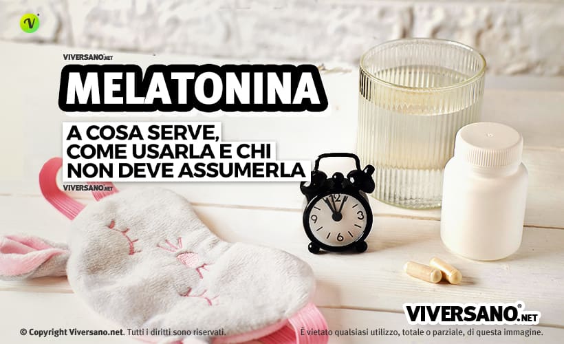 Melatonina per favorire il sonno e non solo