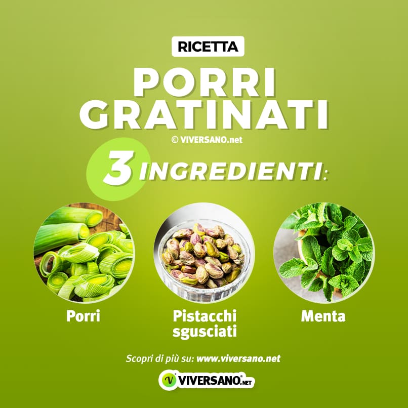 3 ingredienti principali della ricetta