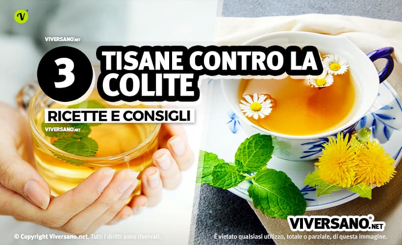 Tisane miste utili contro la colite