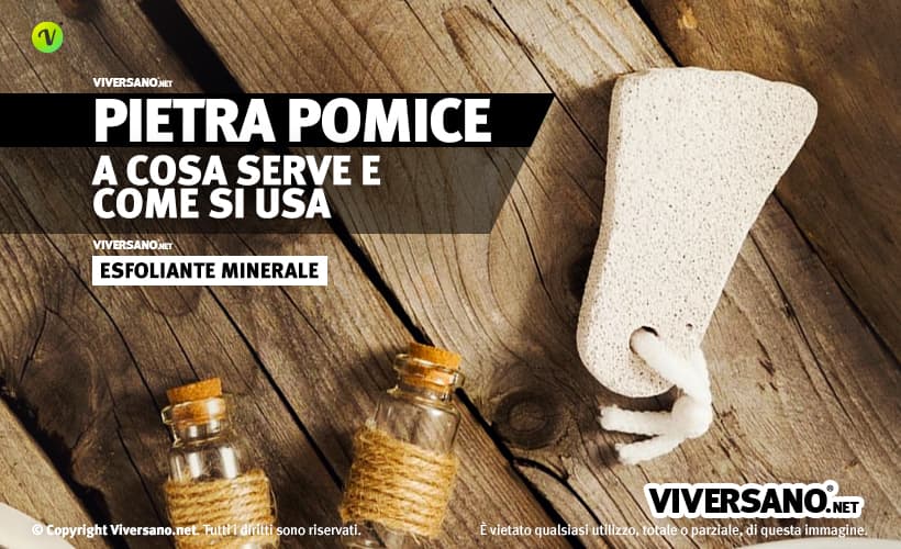 Pietra pomice bianca