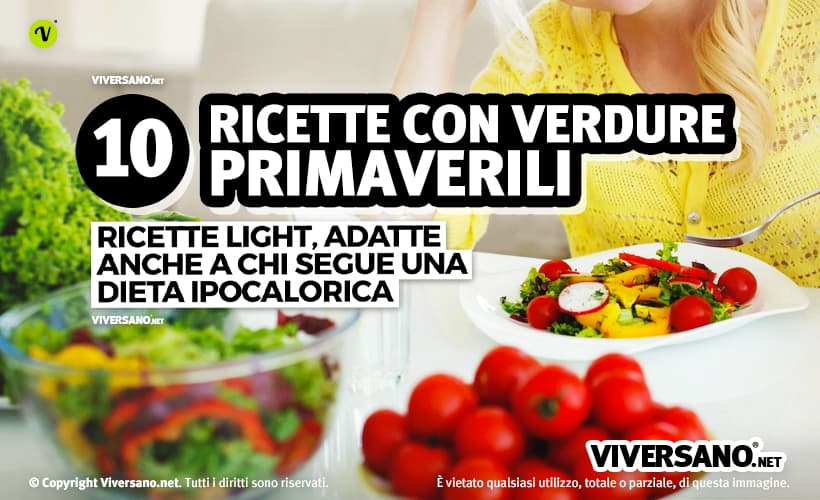 Vegetali primaverili misti sopra un tavolo