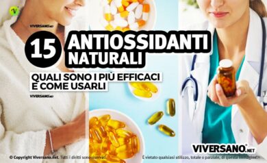 Medico prescrive degli antiossidanti naturali