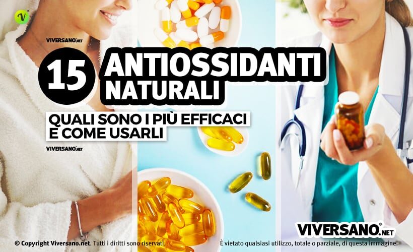 Medico prescrive degli antiossidanti naturali
