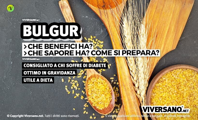 Bulgur sfuso sopra una tavola
