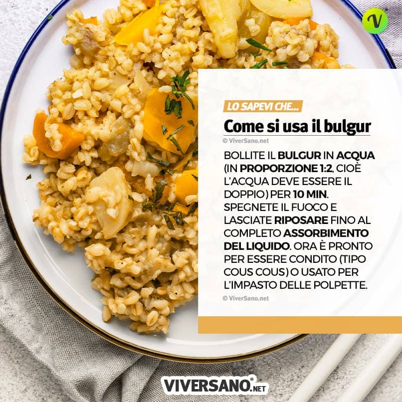 Come si prepara il bulgur