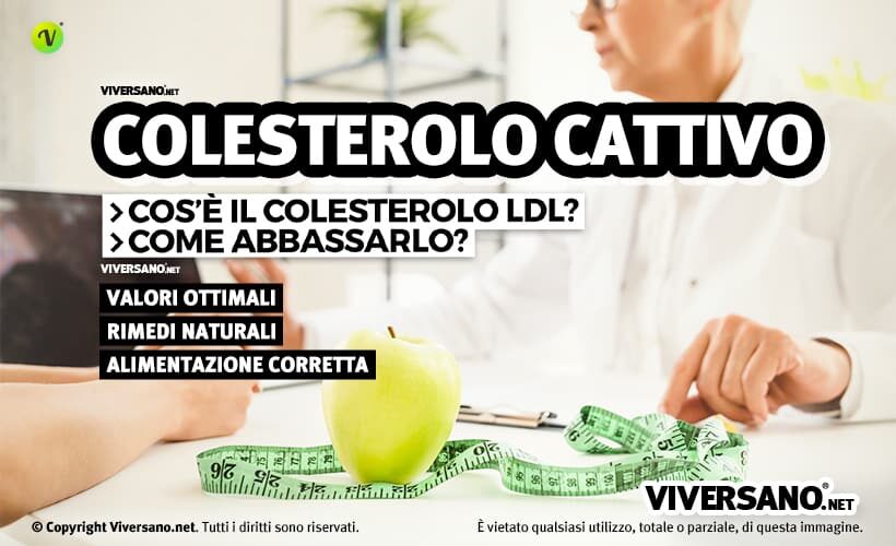 Colesterolo cattivo valori e rischi per la salute