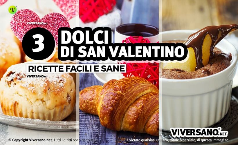 3 ricette per san valentino