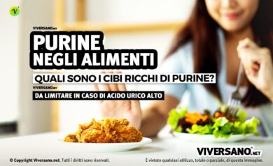 Alimenti ricchi di purine da evitare o ridurre