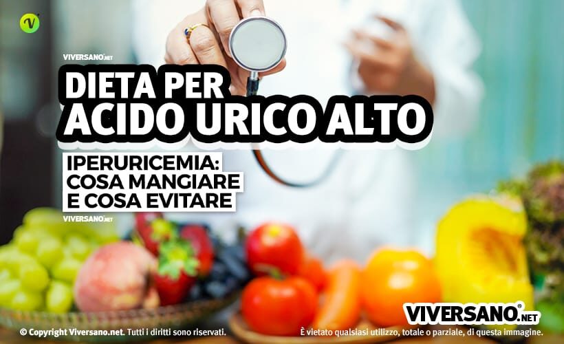 Nutrizionista consiglia dieta per acido urico alto