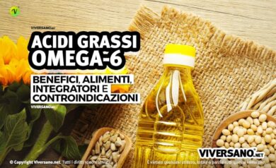 Acidi grassi omega 6 contenuti in un olio di semi