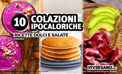 Colazione ipocalorica mista