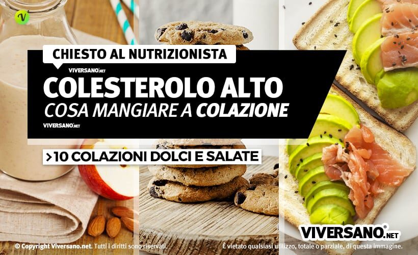 Ricette dolci e salate adatte al colesterolo alto