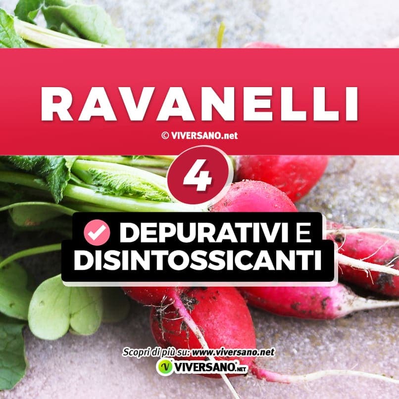 Slide 4 sui benefici del ravanelli