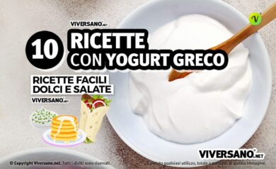 Ricette dolci e salate con yogurt greco